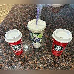 NWOT Starbucks tumblers
